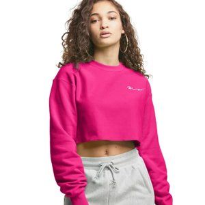 Champion Reverse Weave Crop Crewneck Sweatshirt